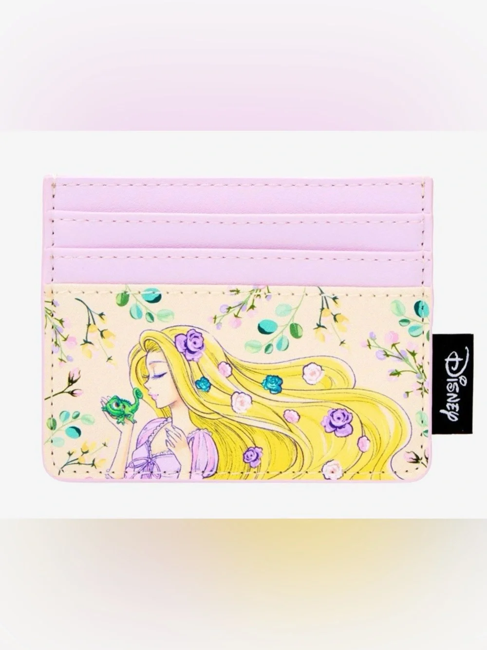 New Pink Floral Rapunzel Card Wallet
